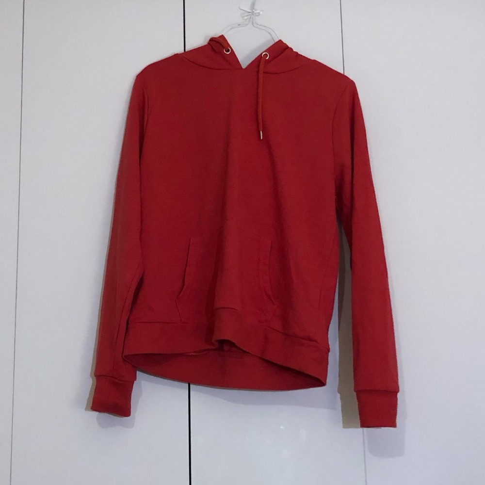 Red hoodie
